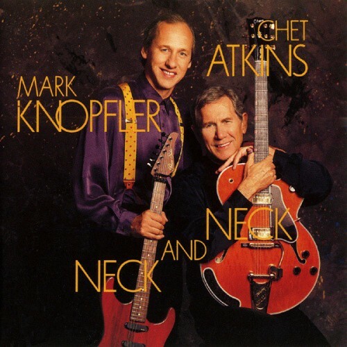 CHET ATKINS AND MARK KNOPFLER - Neck And Neck 1990 Austrian CD New