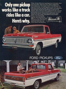 Details About 1970 Print Ad Of Ford Ranger Xlt Farm Pickup Truck