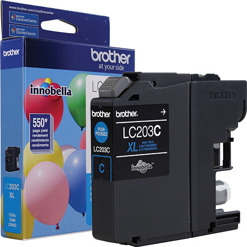 Buy Brother LC203C Cyan Ink Cartridge 