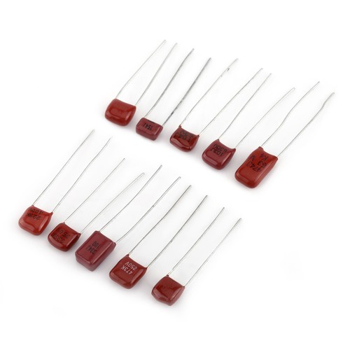 100Pcs 10 Werte 10nF-470nF CBB Polypropylen Folienkondensatoren Set - Bild 5 von 6