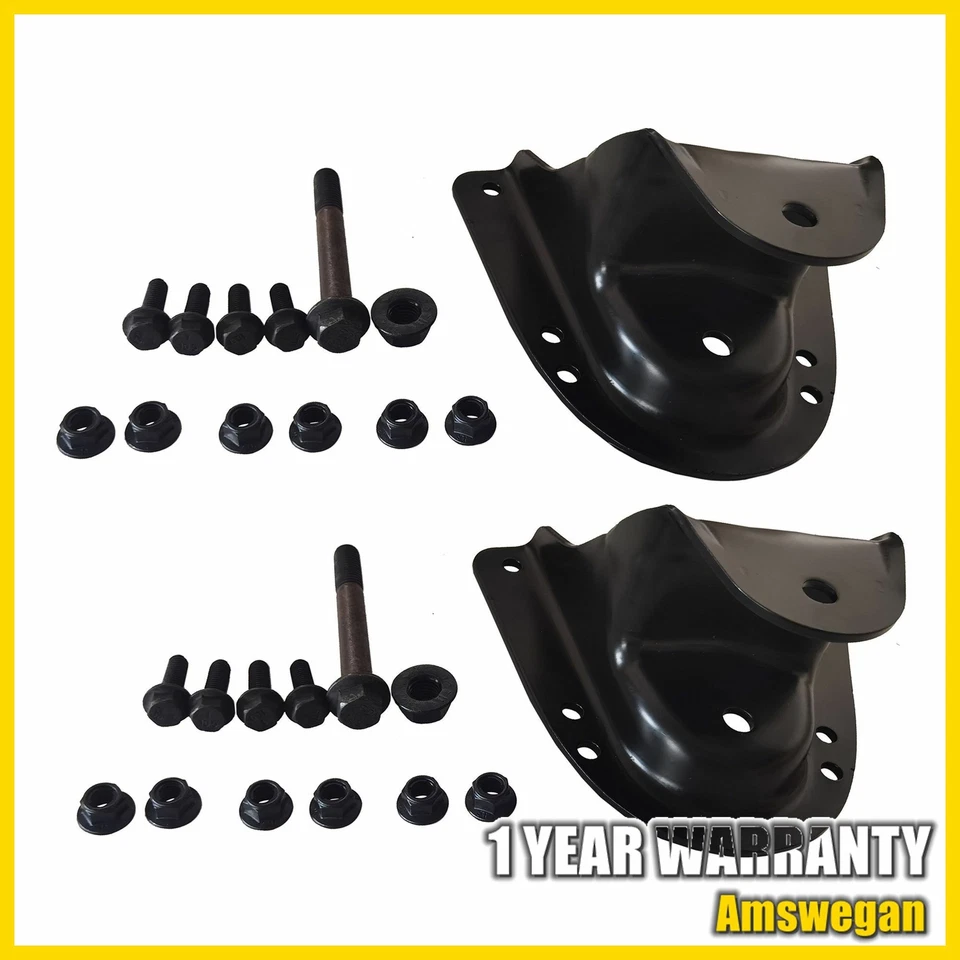 Suspensión trasera de resorte de hoja de 2 piezas para Chevy C20 C30 GMC C2500 C3500 1985-1999 722-084 Foto 3 de 4