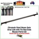 <!--F#f_0-->Roadsafe 4WD Chromoly Drag Link w/ Tie Rod Ends fit Nissan Patrol GU DL710SCOMP<!--F/-->
