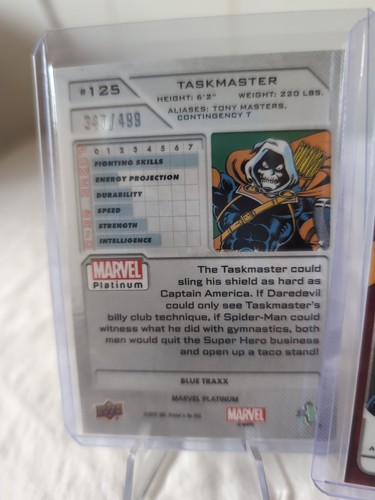 Marvel Platinum Taskmaster Red Prism - Picture 3 of 7