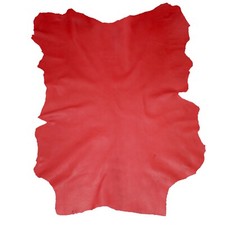 Glacier Wear Leather Buckskin Hide First Quality Red 4 to 5 oz lth1989