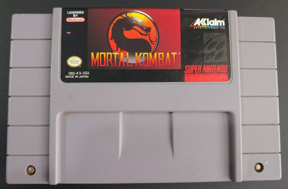 Mortal Kombat (Comparison: International SNES Version - Original Version) 