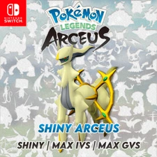✨ Shiny Arceus ✨ - Pokemon Legends Arceus - 6IVS 
