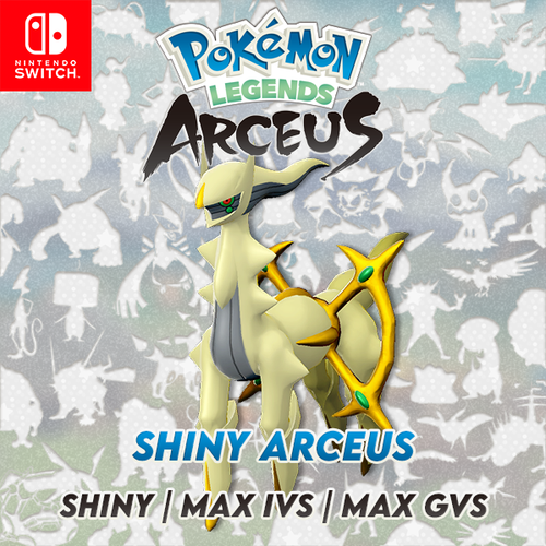 Shiny Arceus Pokemon Legends Arceus 6IVS eBay