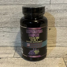 RESVERATROL COMPLEX 12630 MG - 10 IN 1 DIETARY SUPPLEMENT - 01/27