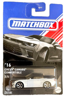 Matchbox '16 Chevy Camaro Convertible 3/6 American 1:64 Modellauto Spielzeug Usa