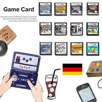 Game Series Cartridge Card Pearl Cards 3DS Game Card for 3DS/3DS NDSi/NDS