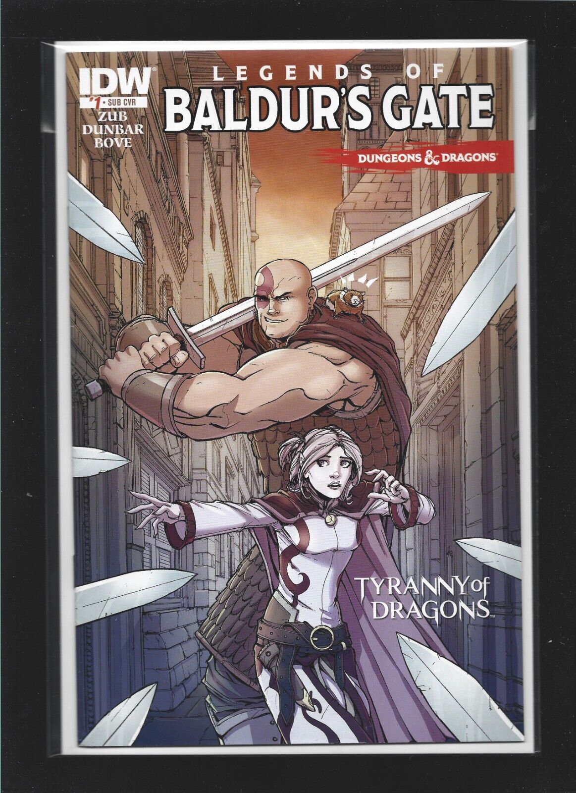 Dungeons & Dragons: Legends of Baldur's Gate #1 variant / IDW Comics