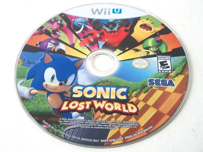 Nintendo Wii ウイー ソニック・ザ・ヘッジホッグ Sonic Lost World Nintendo Wii U Game Disc Hedgehog SEGA