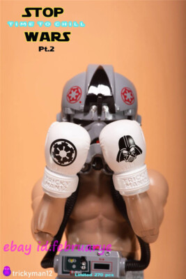 Trickyman12 1/6 Part2 Stop Wars Storm Trooper Action Figures In