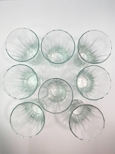 Pier 1 Kara Highball Glasses Set of 8 Discontinued Pattern Elegant Vintage READ - Picture 5 of 20