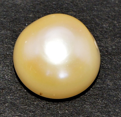 11.22 Cts Natural Fresh Water Pearl Round Cabochon 13.50 mm Loose Gemstones - Picture 8 of 8