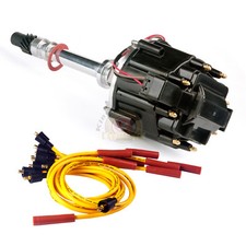 Chevy Sbc 350 Bbc 454 Hei Distributor Spark Plug Wires Ignition Combo Kit