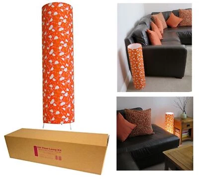 DIY Floor Lampshade Kit 74cm Tall Cylinder - Make Your Own - UK Made Needcraft