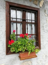 INFERRIATA, GRATE DI SICUREZZA IN FERRO, FISSA O APRIBILE ANCHE CON SNODO 