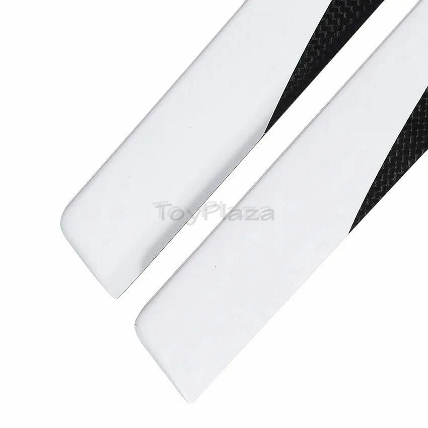 360mm Carbon Fiber Main Blades White for 450 Class RC Helicopter 3D Model Parts - Image 2 of 4