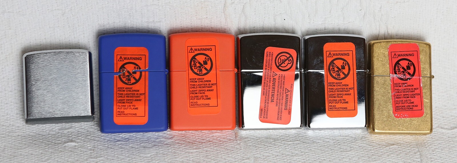 vintage zippo lighters & rule new 6pc eBay
