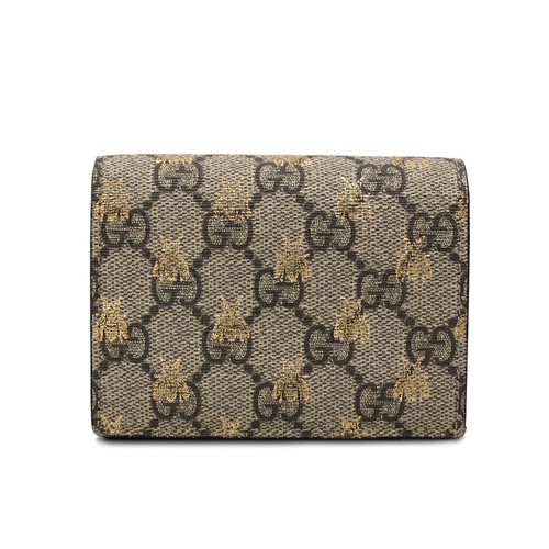 Gucci Wallet 508757 GG Supreme Compact 