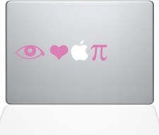 Decal Guru I Love Apple Pie MacBook Decal Vinyl Sticker 13 MacBook Air