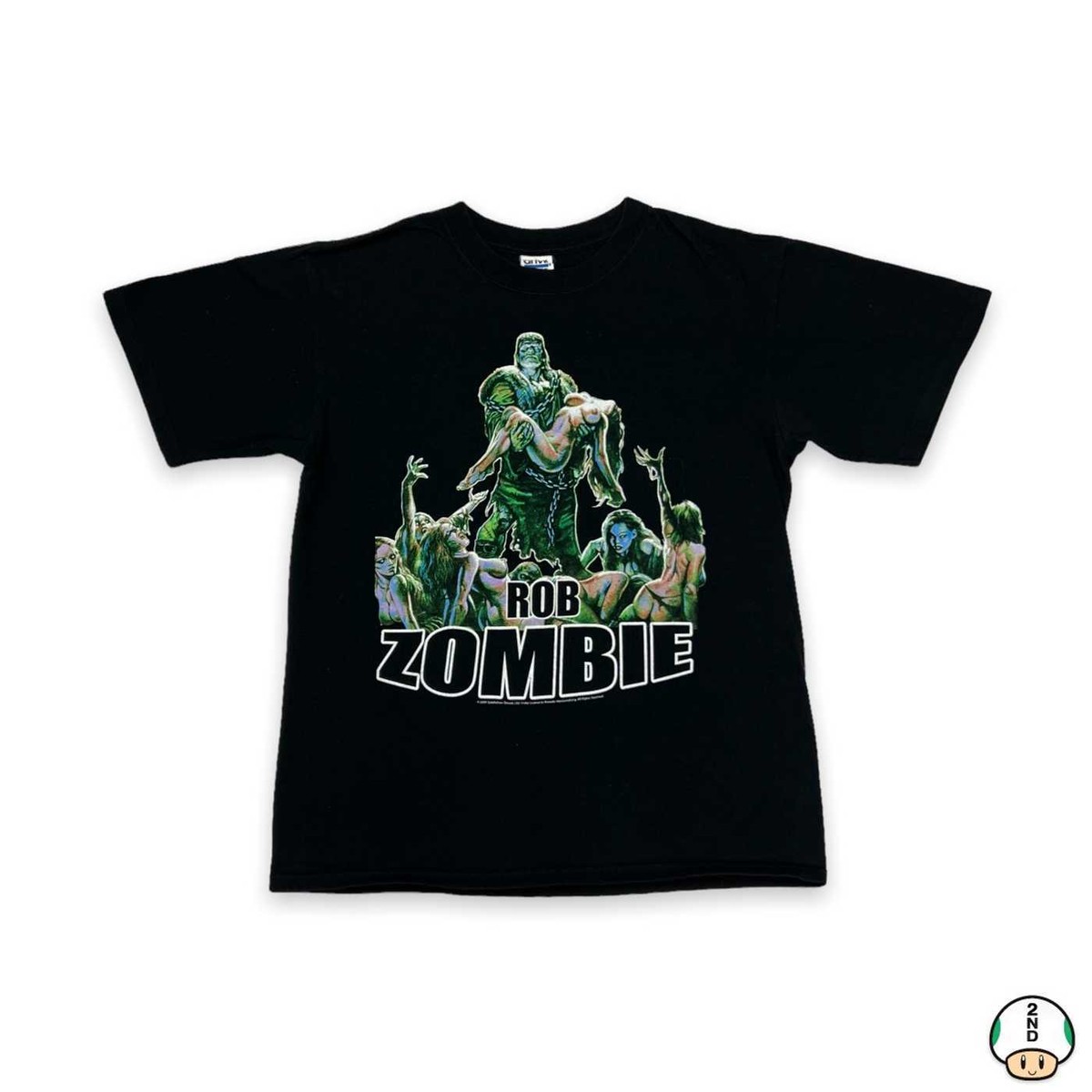 Rob zombie 100% Hardcore Tshirt ロブゾンビ Vintage Rob Zombie 100% Hardcore T-Shirt – Justin Reed