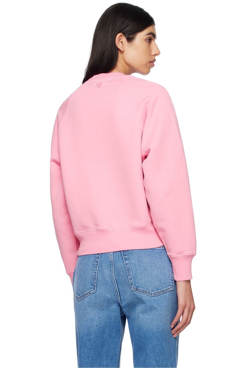 AMI PARIS / Pink Ami De Coeur Sweatshirt | eBay