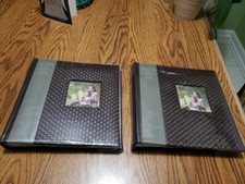 Two Burnes Of Boston Photo Albums Holds 160 Pics 4x6 Or 80 5x7 Library Style