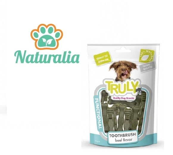 SNACK CANE TRULY - SPAZZOLINO IGIENE DENTALE AL MANZO - 90 G