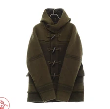 C.P. Company Jacquard Duffle Coat Khaki 15CMOW349A Size 48 Used