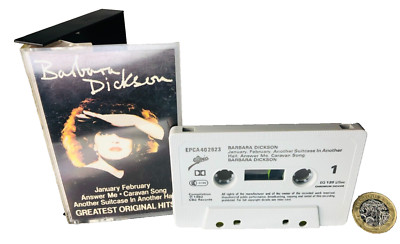 Cassette Tape Barbara Dickenson Music Vintage ra