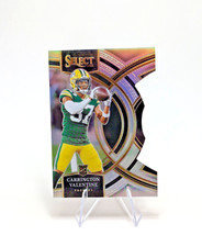 2023 Panini Select Football #118 Carrington Valentine - Silver Prizm Die-Cut