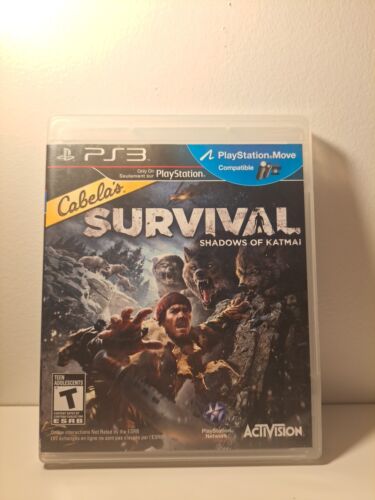 Cabela's Survival: Shadows of Katmai (Sony PlayStation 3, 2011) CIB - Picture 1 of 2