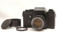 SakuraDo Camera Rare Topcon RE Super Film SLR Camera Topcor 58mm f1.8