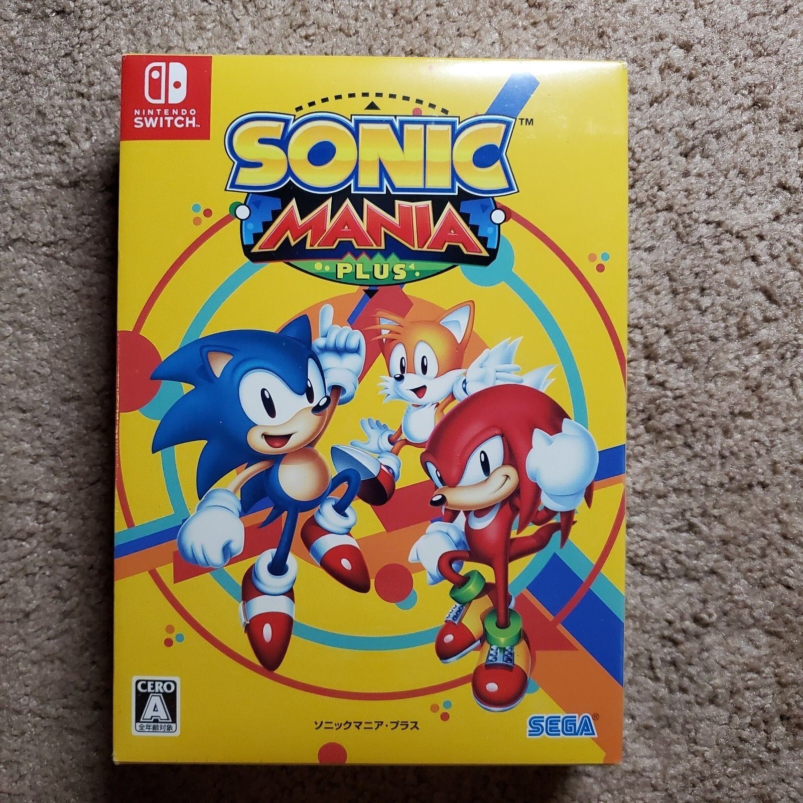 Sonic Mania Plus Nintendo Switch Soundtrack CD Artbook JP Import US seller  NEW