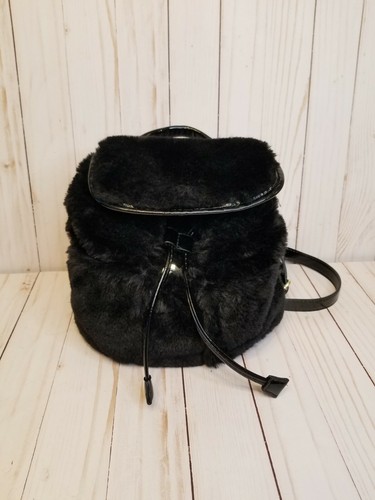 Steve Madden Mini Backpack Faux Fur 