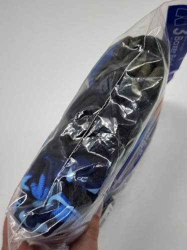 Hanes Boys Boxer Briefs 3 Pack Medium 10-12 Tagless Blue Camo Youth Underwear - Picture 9 of 9