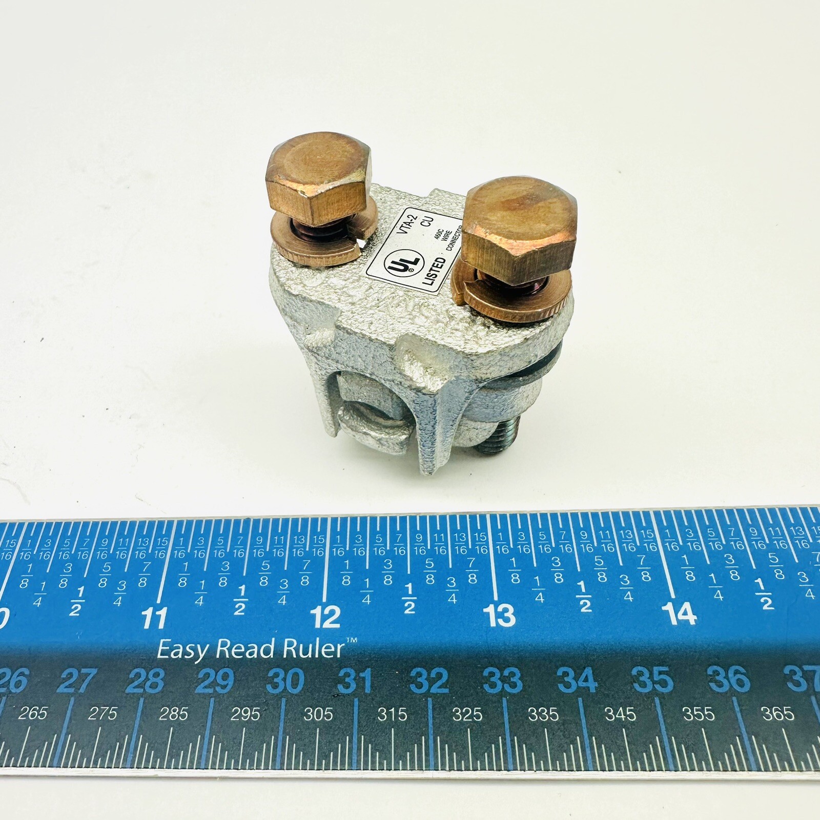 Penn Union Corp VTA-2 Bronze Heavy-Duty Parallel Clamp 1/0 Str. to 4/0 Str