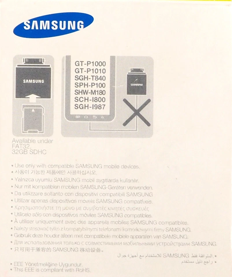 Samsung SD Flash Card Reader EPL-1PREBEGXAR  NEW SEALED - Image 2 of 3