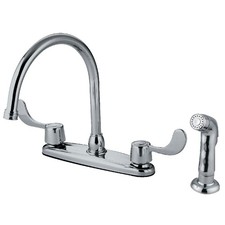 Kingston Brass KB782SP Magellan 1.8 GPM Standard Kitchen Faucet - - Chrome