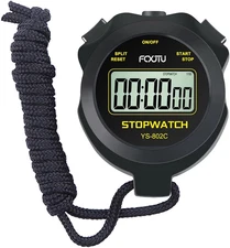 FCXJTU Digital Simple Stopwatch Timer, No Bells, No Alarm, Simple Basic Operatio