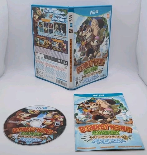 Donkey Kong Country : Tropical Freeze (Nintendo Wii U, 2014) - WII U