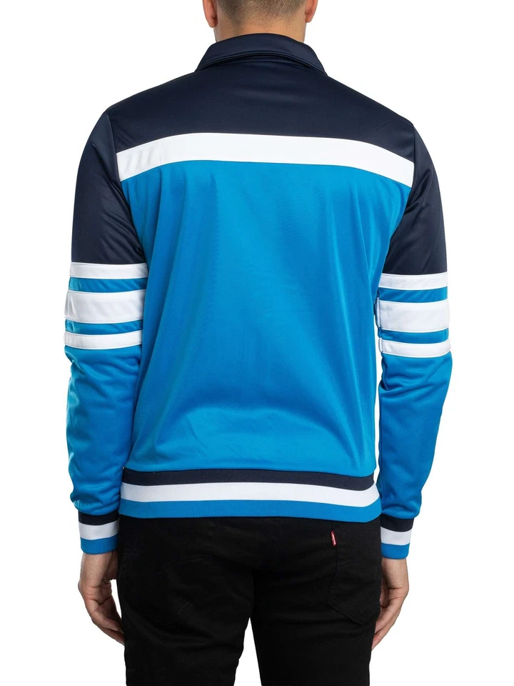 Fila Men's Tamer Track Jacket, Blue - Image 3 of 4