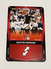 2025 UNO Elite Football Red #083 - Dustin Hopkins - Cleveland Browns