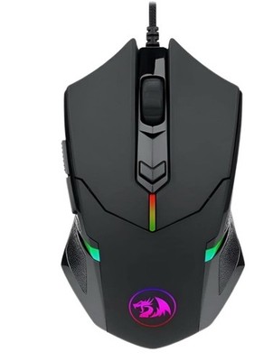 Redragon Centrophorus 2 Gaming Maus - 7200 DPI, RGB, 6 Tasten, mit Hülle NEU