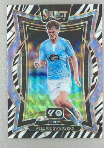 Williot Swedberg 2024-25 Panini Select La Liga Terrace Zebra Prizm #25