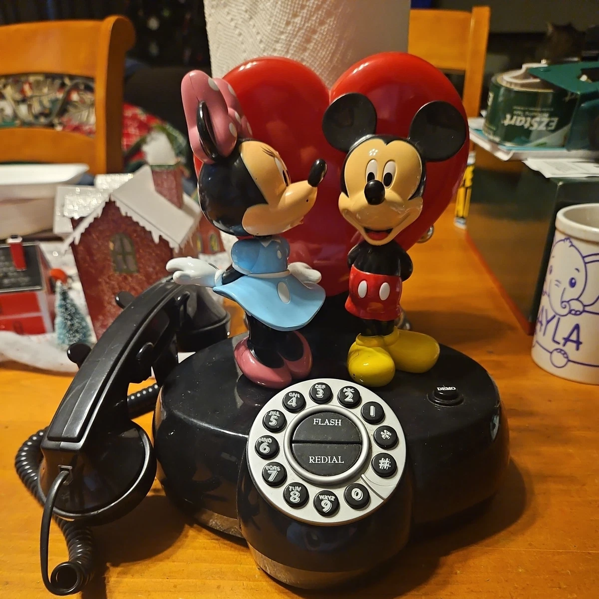 Mickey Talking Phone Indiana Disney Phones (1968-Now) for sale | eBay