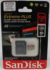 San Disk Exreme Pro SDXC UHS-I Card 64 GB SD 170 MBs 4K UHD Video New Sealed