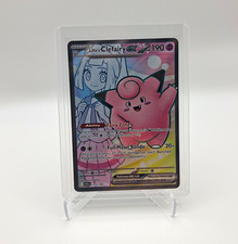 Pokémon TCG Lillie's Clefairy ex 173/159 SV09 Journey Together UR Holo FA on eBay
